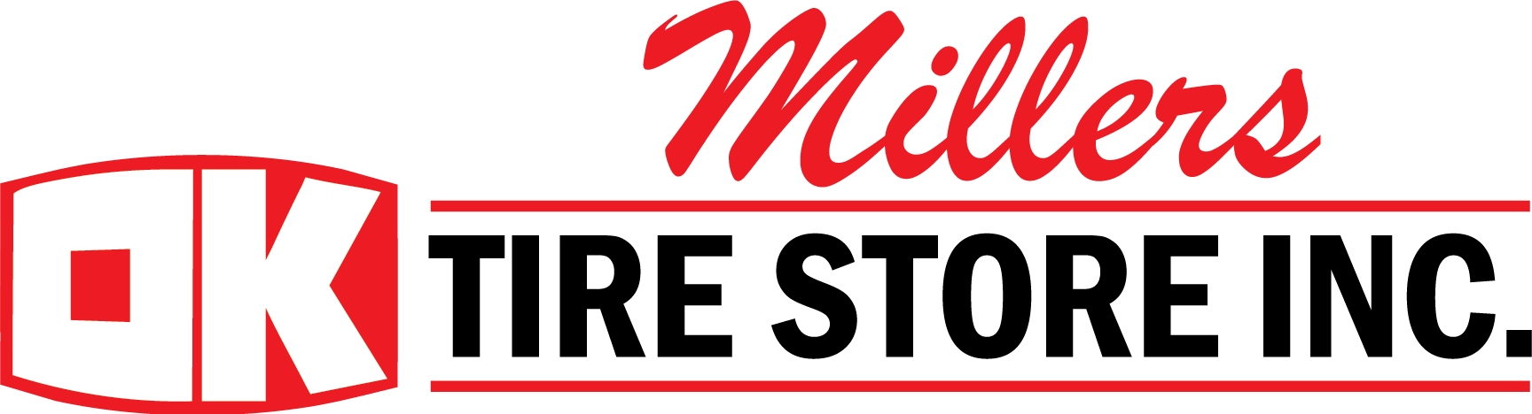 Miller's OK Tire logo